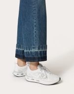 VLOGO EASYJOG CALFSKIN AND FABRIC SNEAKER - Image 2